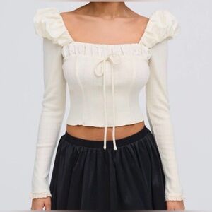 Aliyah Long Sleeve Top for love & lemons blouse